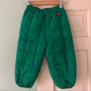 Patagonia baby reversible snow pants